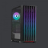 Gabinete Yeyian Phoenix, Midi-Tower, ATX/Micro-ATX/Mini-ITX, USB 3.0, sin Fuente, 4 Ventiladores Instalados, Negro