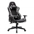 Yeyian Silla Gamer Ryuji Snow Camouflage, hasta 150kg, Negro/Blanco  2