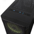 Gabinete Yeyian Hollow 2500, Midi-Tower, ATX/EATX/Micro-ATX/Mini-ITX, USB 3.0, sin Fuente, 3 Ventiladores Instalados, Negro ― Cuenta con un golpe en una esquina.  10