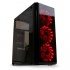 Gabinete Yeyian Mayhem 1200 con Ventana LED Rojo, Midi-Tower, ATX, USB 3.0, sin Fuente, Negro - Imagen adicional 1