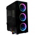 Gabinete Yeyian Shadow 2200 con Ventana RGB, Full-Tower, ATX, USB 3.0, sin Fuente, 3 Ventiladores RGB Instalados, Negro  1