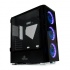 Gabinete Yeyian Shadow 2200 con Ventana RGB, Full-Tower, ATX, USB 3.0, sin Fuente, 3 Ventiladores RGB Instalados, Negro  2