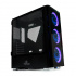 Gabinete Yeyian Shadow 2200 con Ventana RGB, Full-Tower, ATX, USB 3.0, sin Fuente, Negro ― Una bisagra rota, producto funcional.  2