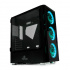 Gabinete Yeyian Shadow 2200 con Ventana RGB, Full-Tower, ATX, USB 3.0, sin Fuente, Negro ― Una bisagra rota, producto funcional.  6