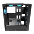 Gabinete Yeyian Blade 2100 con Ventana LED Azul, Midi-Tower, ATX/Micro-ATX, USB 2.0/3.1, sin Fuente, 1 Ventilador LED Instalado, Negro  2