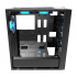 Gabinete Yeyian Blade 2100 con Ventana LED Azul, Midi-Tower, ATX/Micro-ATX, USB 2.0/3.1, sin Fuente, Negro ― Reparado, producto funcional.  2