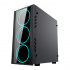 Gabinete Yeyian Kalt 1101 con Ventana LED Azul, Midi-Tower, Micro-ATX, USB 3.1, sin Fuente, Negro  2