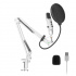 Yeyian Kit Microfono para Streaming Agile NL, USB, Blanco ― incluye Soporte de Brazo, Soporte U de Escritorio, Filtro, Abrazadera y Cable USB  8