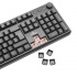 Teclado Gamer Yeyian Asward Series 3000 RGB, Teclado Mecánico, Switch Red, Alámbrico, Negro (Español)  4