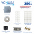 Yonusa Energizador para Cerca Electrificada IE100YON01-G6 12.5kV, 4A, hasta 250 Metros - Imagen adicional 2