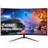 Monitor Gamer Curvo Z-edge UG27P LED 27", 1920x1080 Full HD, FreeSync, 240Hz, HDMI/DisplayPort, Negro   1