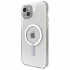 Zagg Funda Crystal Palace con MagSafe para iPhone 15/14 Plus, Transparente  1