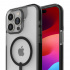 Zagg Funda Santa Cruz Snap con MagSafe para iPhone 15, Transparente/Negro  3