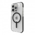 Zagg Funda Santa Cruz Snap con MagSafe para iPhone 15 Pro, Transparente/Negro  1