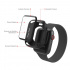 Zagg Protector de Pantalla Fusion 360 para Apple Watch, Tamaño 44mm, Negro - Imagen adicional 4