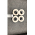 Zebra Rollo de Etiquetas Z-Perform 2000T, 2.5" x 1.25", 2000 Etiquetas, Blanco, 4 Rollos ― Cuenta con tres rollos completos y uno incompleto. - Imagen adicional 2