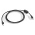Zebra Cable USB A - USB B, 2.3 Metros, Negro  1