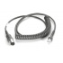Zebra Cable Serial, 2.74 Metros, Negro, para Zebra LS2208  1