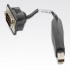 Zebra Cable USB-A Macho - DB9 Macho, 10cm