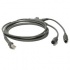 Zebra Cable Teclado KBW PS/2, 2.1 Metros, para L1203, LS2208/9203/7708/7808  1
