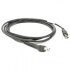 Zebra Cable USB A, 2.1 Metros, Gris  1
