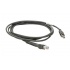 Zebra Cable USB A para LI3608/LI3678, 4.6 Metros, Negro  1