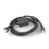 Zebra Cable para Fuente de Poder Macho - Macho, Negro  2
