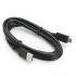 Zebra Cable USB A Macho - Micro USB A Macho, 90cm, Negro  1