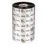 Zebra Cinta de Cera LA01600BK11045, 25 mm de Diámetro Interno, 110 mm x 450 Metros, 1 Rollo