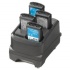 Zebra Base de Carga para 4 Baterias SAC-MC33-4SCHG-01, Negro - no incluye Fuente de Poder  1