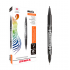 Zebra Papeleria Marcador Permanente McKie, Doble Punta, Negro, 6 Piezas  1