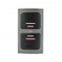 ZKTeco Lector de Tarjetas de Proximidad KR500E, Wiegand, para Interior/Exterior  1