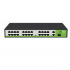 Switch ZKTeco Fast Ethernet PE242-300-C, 24 Puertos PoE 10/100Mbps, 2 Puertos 10/100/1000Mbps + 1 Puerto SFP, 9.2 Gbit/s, 4000 Entradas - No Administrable  1