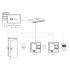 ZKTeco Control de Acceso y Asistencia Biométrico SF400, 1500 Usuarios, USB  4