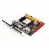 ZOTAC T. Madre mini ITX A55ITX-B-E, S-FM2, 16GB DDR3, para AMD A  4