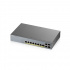Switch Zyxel Gigabit Ethernet GS1350-12HP, 10 Puertos 10/100/1000/ (8 PoE) + 2 Puertos SFP, 100 Gbit/s, 8000 Entradas - Administrable  3