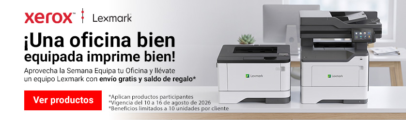 Lexmark cb Semana Equipa oficina Ago26