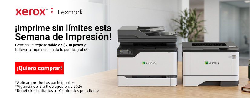 Lexmark hb Semana Impresion Ago26