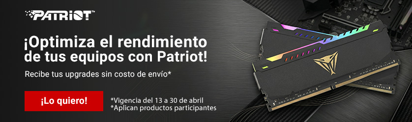 Patriot cb Gaming Week Abr26