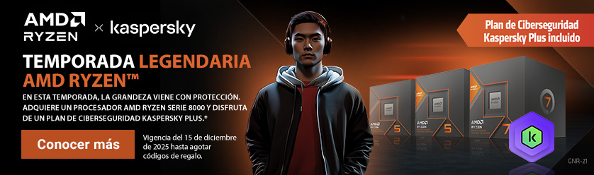 cb códigos de regalo kaspersky AMD dic 2025