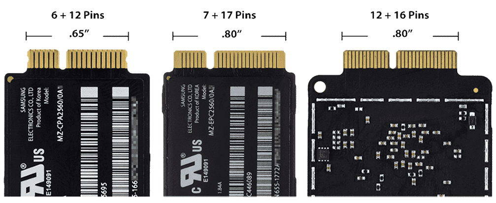 Imágenes 1: NO, por que las macbook manejan SSD de diferente puerto 