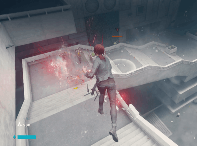 Pantalla que muestra el juego 'Control', con gráficos avanzados gracias al chip M4 de Apple