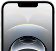 iPhone 16e, diseño todo pantalla, Dynamic Island en el centro de la parte superior, borde de la pantalla negro y delgado