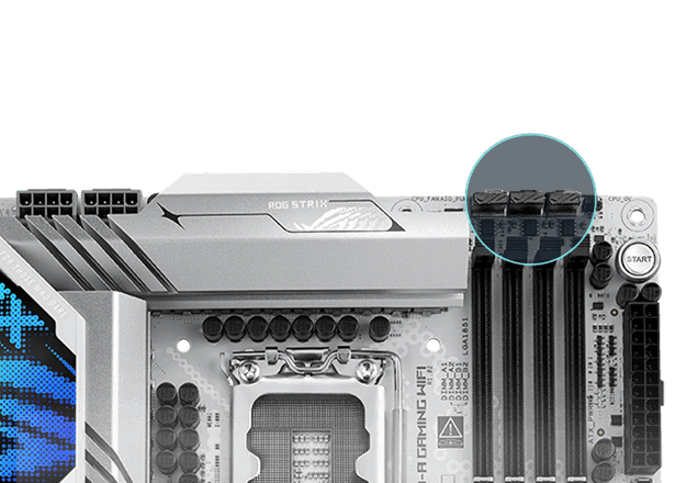 Strix Z890-A fan header locations