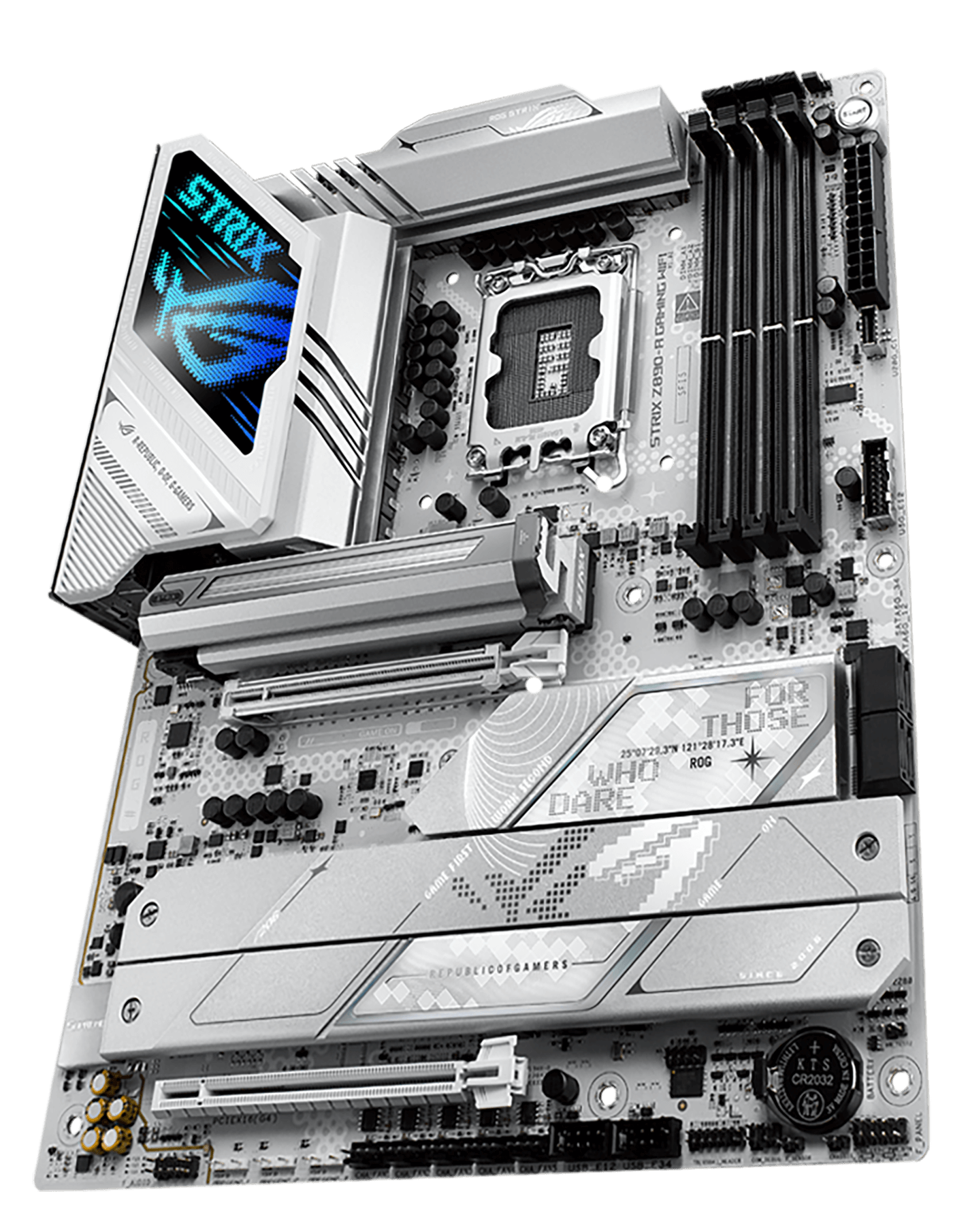 The ROG Strix Z890-A is ready to launch into lightspeed.