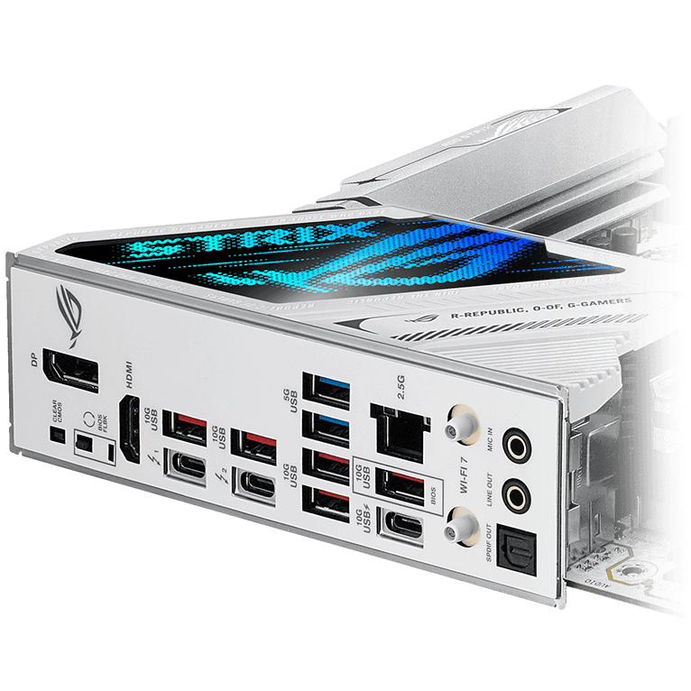 The Strix Z890-A features DUAL USB4®&nbsp;PORTS