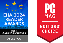 PREMIOS DEL LECTOR EHA 2024 - MEJORES MONITORES PARA JUEGOS, PC MAG - ELECCIÓN DEL EDITOR
