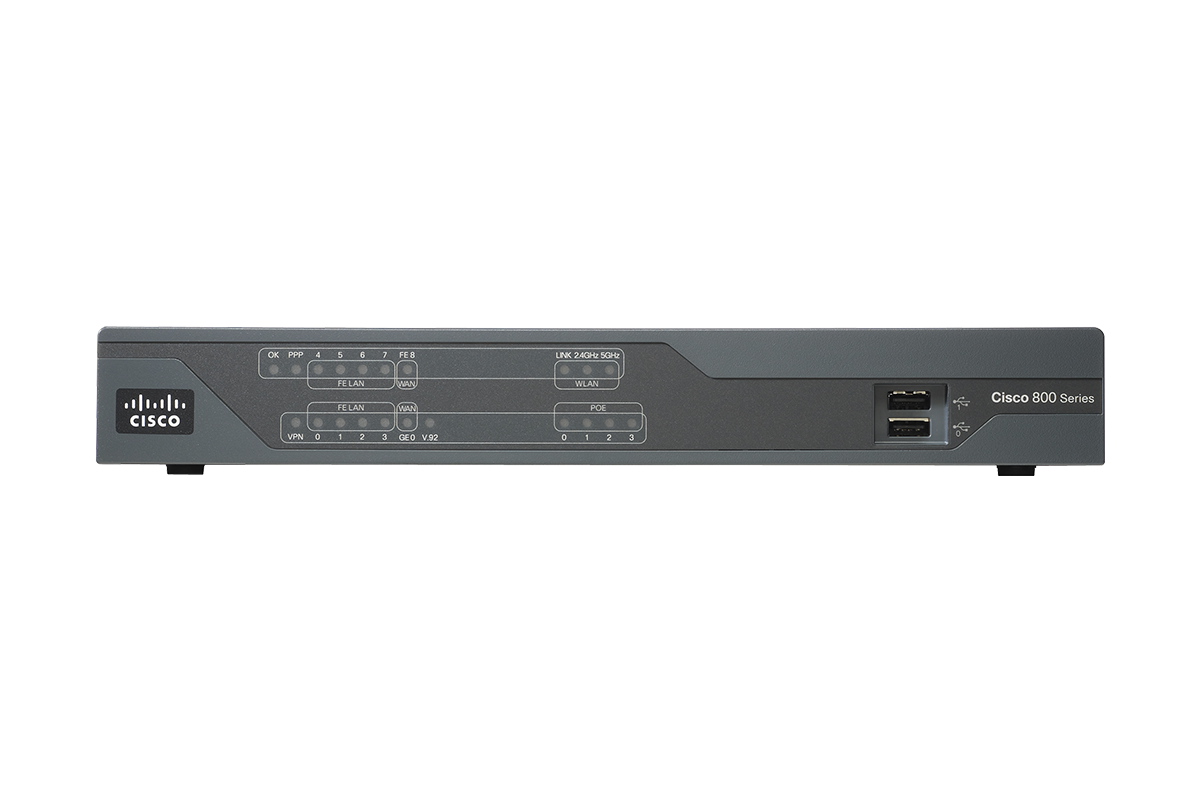 Router de servicios integrados Cisco 891F