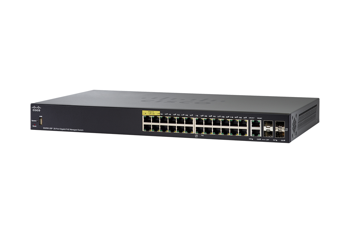 Cisco Switch SG350-28P