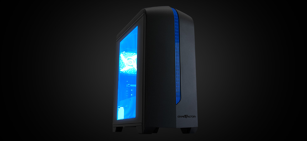 Gabinete Gamer mini ATX GAMEFACTOR CSG500